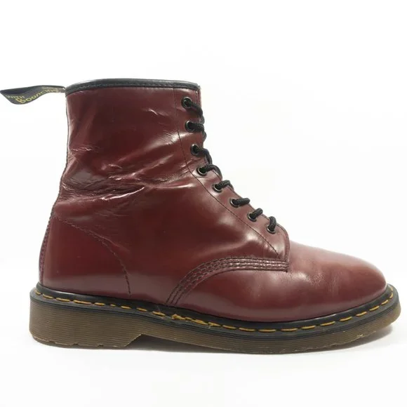 Dr Martens 1460 Made In England 8 Eye Leather  Boots - Men's Size 11 UK / 12 US - Picture 4 of 10